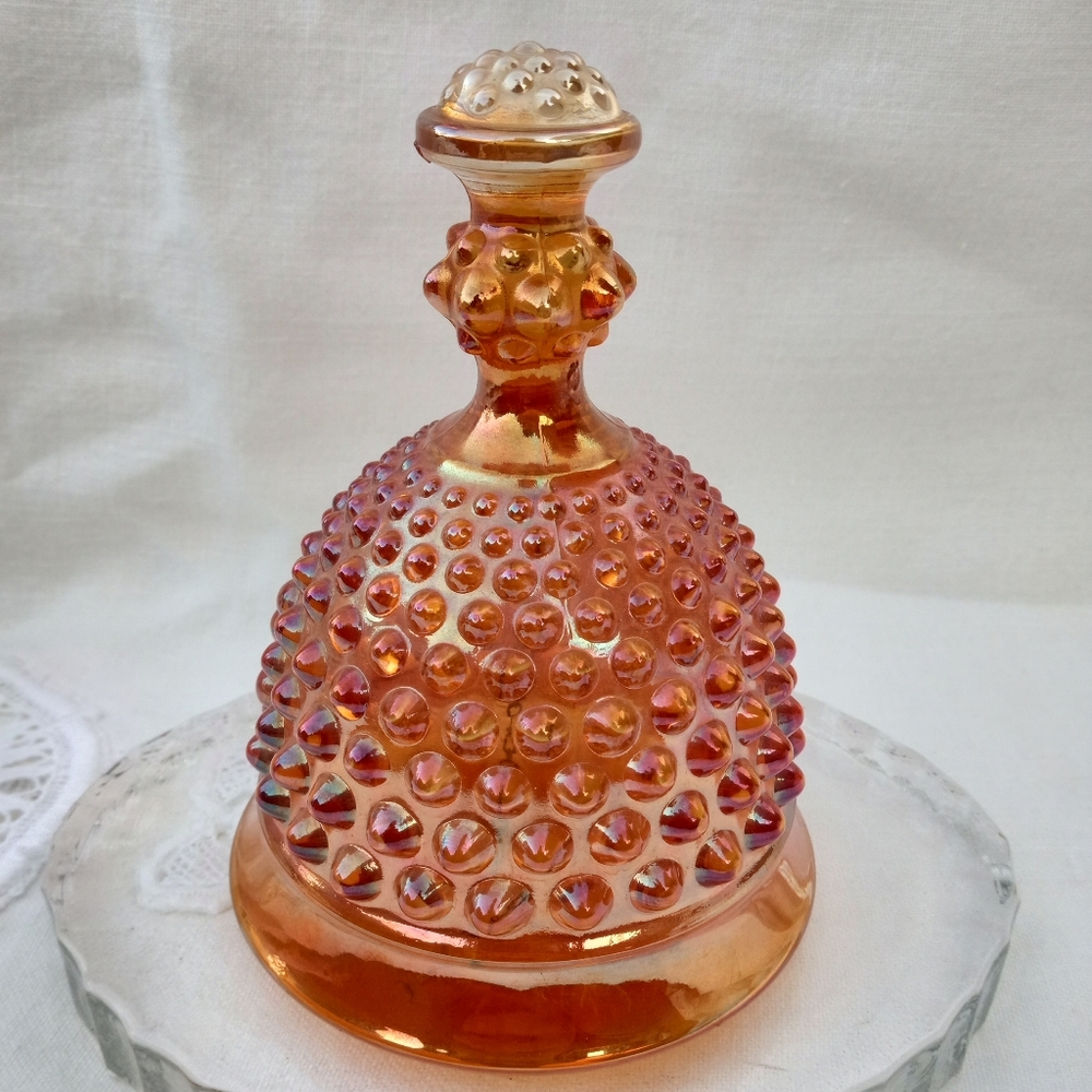 Vintage Imperial Hobnail Marigold Bell
